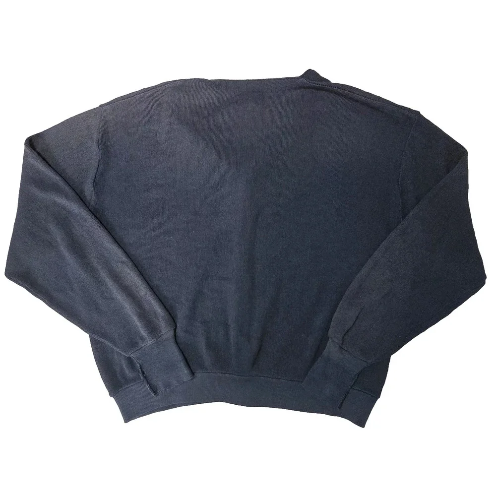Vintage 70s/80s Izod Lacoste Cardigan Sweater Men's XL Navy Blue Orlon USA Made